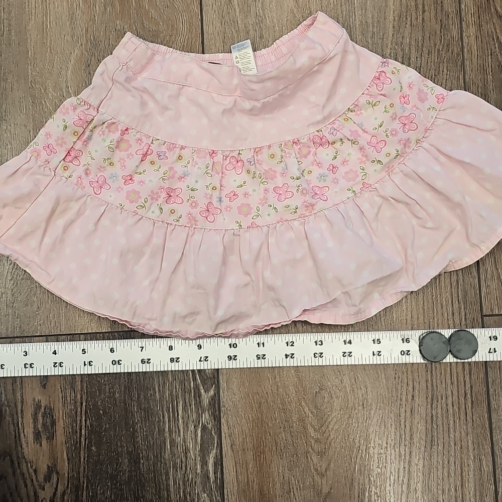 George, Pink, Summer, Birthday, Party, Wedding, Floral, Skirt, Skort, Girl, Cute